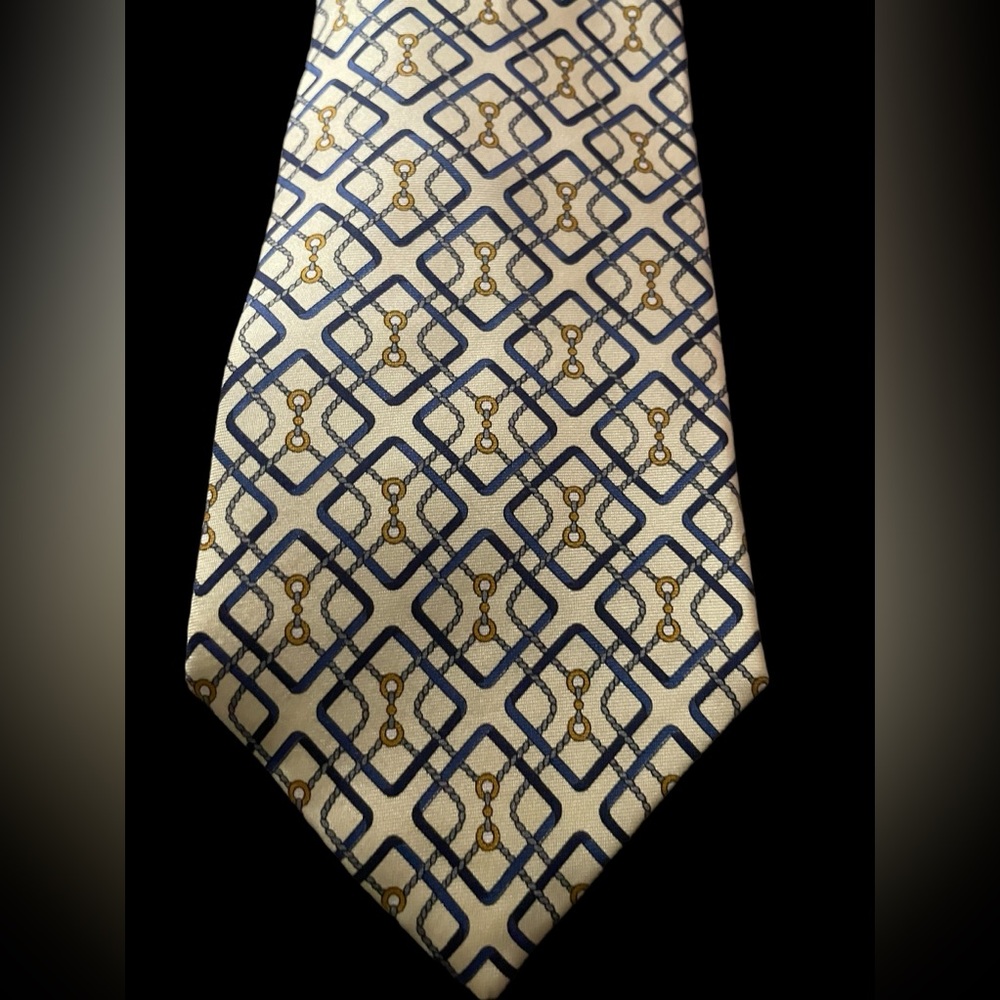 Phil Roberts Men’s 100% Silk Tie - Picture 2 of 3